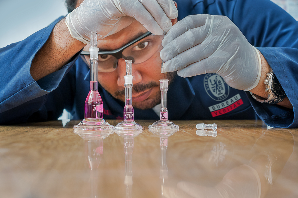 Construction material testing and assessment 