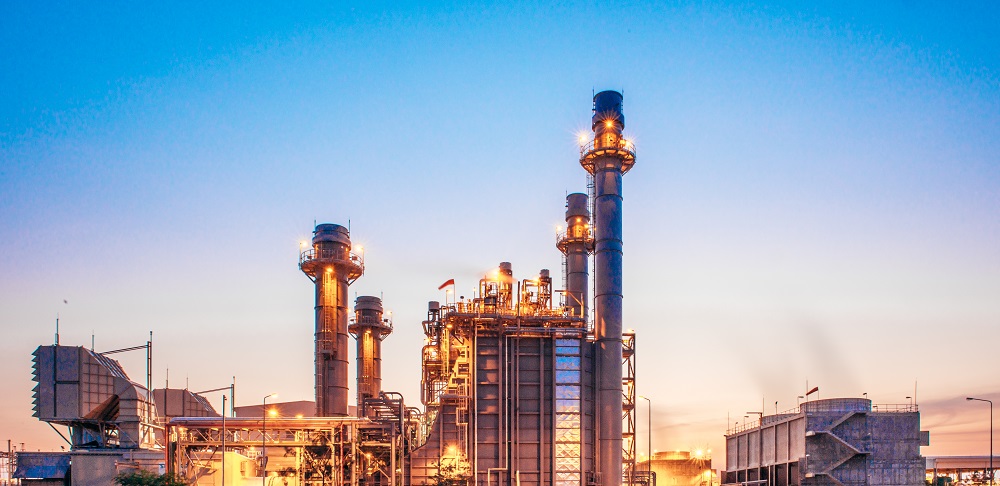 oil and gas factory