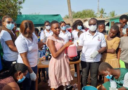 Youth of Ada Kunenya in Ghana