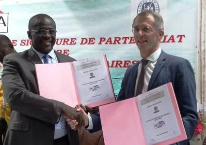 Marc Roussel and  Dr. Charles Birregah