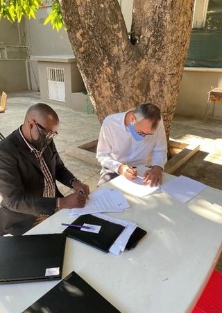 signature of the MoU BV and ESSOR