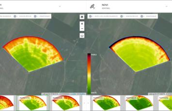 Maïs Fourrage sous pivot